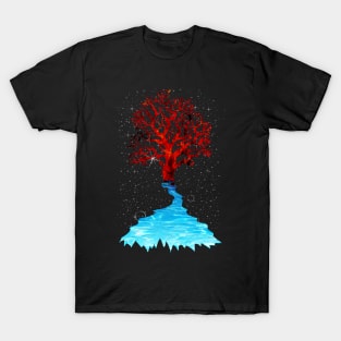 Fire and Water and Space T-Shirt